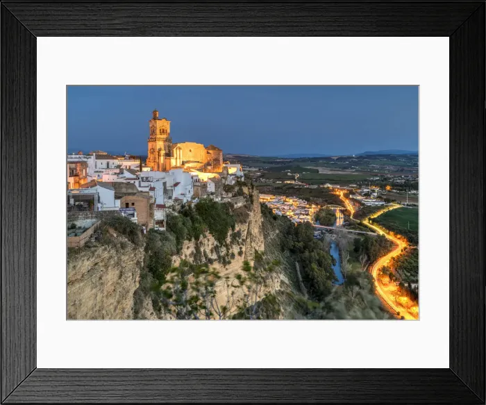 Framed Print : Arcos de la Frontera, Andalusia, Spain Framed Print : Arcos de la Frontera, Andalusia, Spain