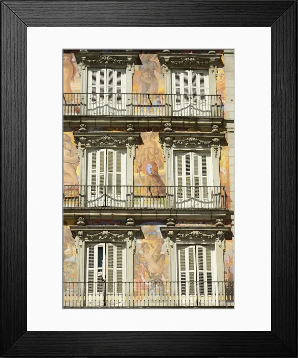 Framed Print : Plaza Mayor, Madrid. Spain Framed Print : Plaza Mayor, Madrid. Spain