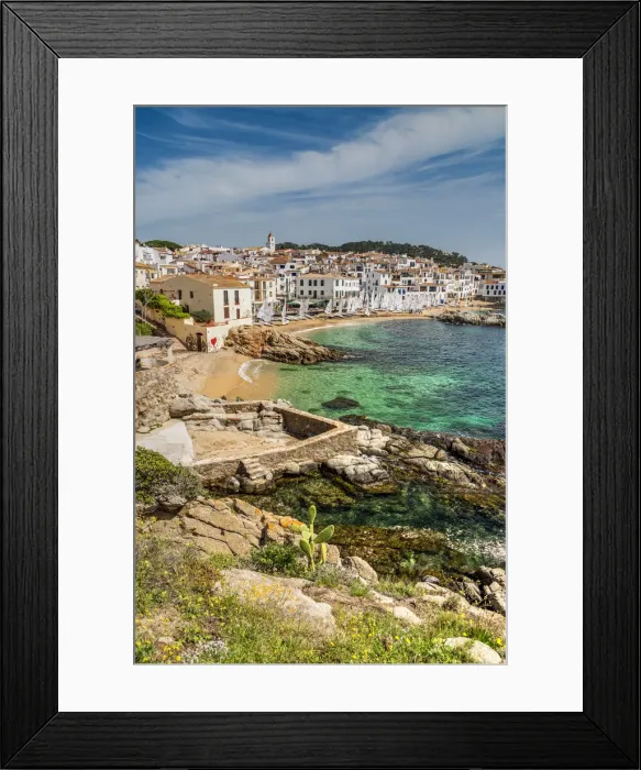 Framed Print : Calella de Palafrugell, Costa Brava, Catalonia, Spain Framed Print : Calella de Palafrugell, Costa Brava, Catalonia, Spain