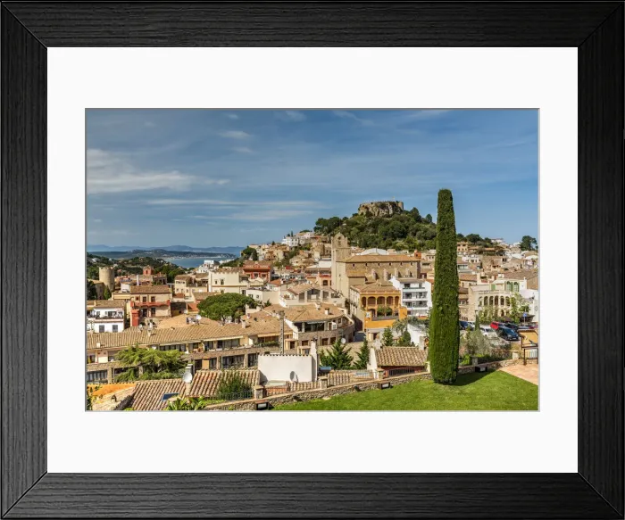 Framed Print : Begur, Costa Brava, Catalonia, Spain Framed Print : Begur, Costa Brava, Catalonia, Spain