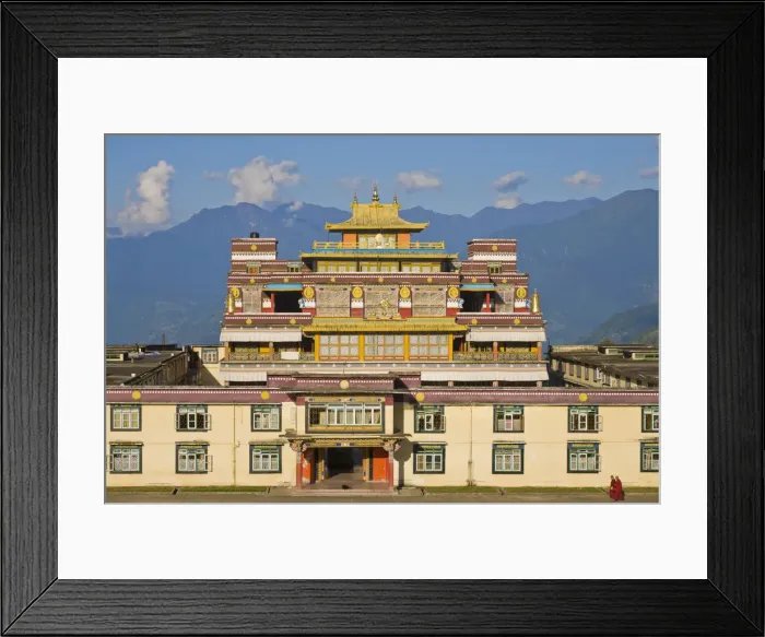 Framed Print : India, Sikkim, Ravangla (Rabongla), Ralang, Palchen Choeling Monastic Institute Framed Print : India, Sikkim, Ravangla (Rabongla), Ralang, Palchen Choeling Monastic Institute