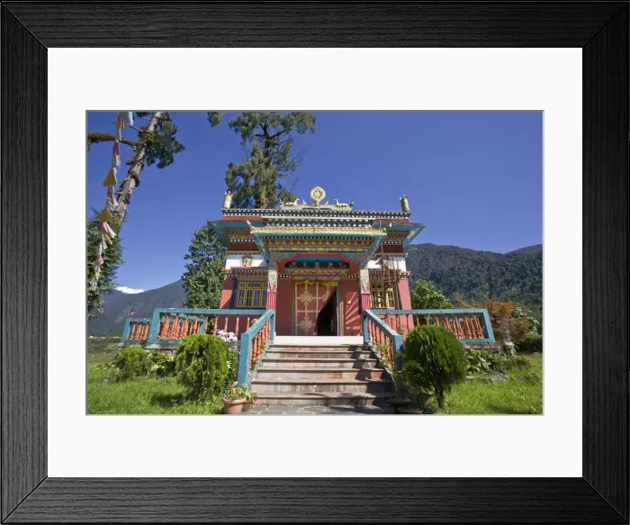 Framed Print : India, Sikkim, Yuksom - Yuksam, India, Sikkim, Yuksom - Yuksam, Kathok Wodsallin Gompa Framed Print : India, Sikkim, Yuksom - Yuksam, India, Sikkim, Yuksom - Yuksam, Kathok Wodsallin Gompa