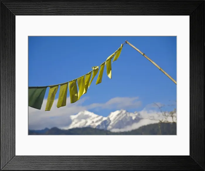 Framed Print : India, Sikkim, Ravangla (Rabongla), Ralang, Kanchenjunga range Framed Print : India, Sikkim, Ravangla (Rabongla), Ralang, Kanchenjunga range