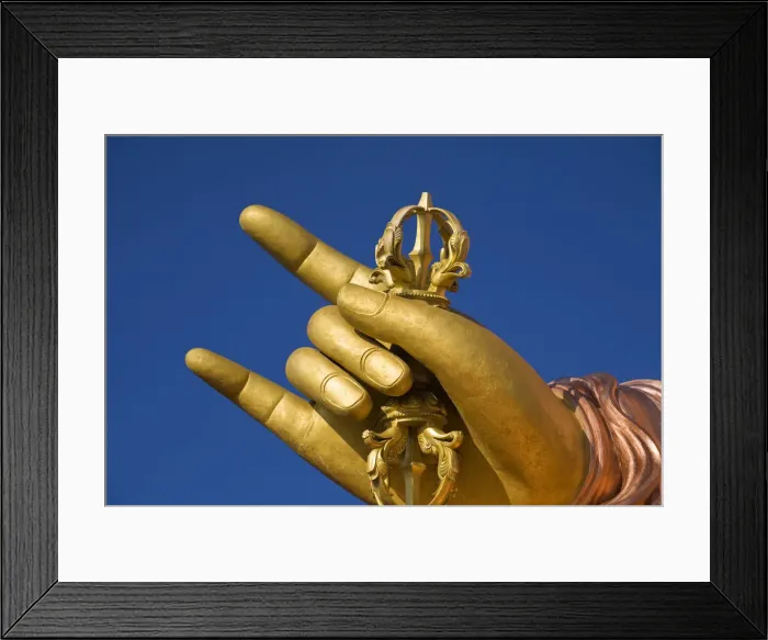 Framed Print : India, Sikkim, Namchi, Samdruptse, Padmasambhava Statue Framed Print : India, Sikkim, Namchi, Samdruptse, Padmasambhava Statue