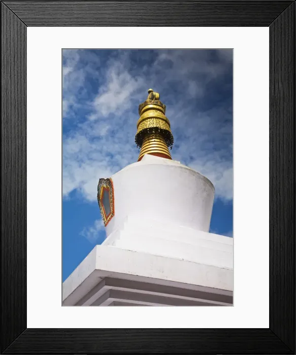 Framed Print : India, Sikkim, Gangtok, Do-Drul Chorton Framed Print : India, Sikkim, Gangtok, Do-Drul Chorton