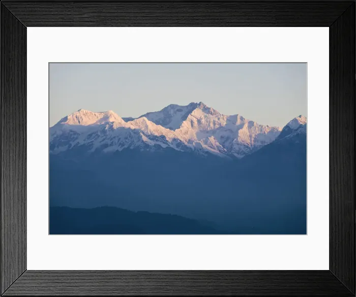 Framed Print : India, West Bengal, Darjeeling, Kanchenjunga