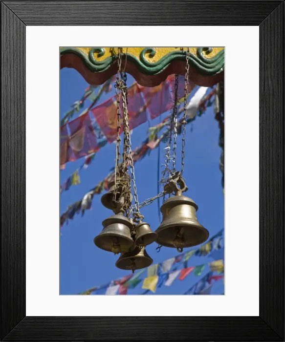 Framed Print : India, West Bengal, Darjeeling, Observatory Hill, Mahakala Temple - sacred to both Hindus Framed Print : India, West Bengal, Darjeeling, Observatory Hill, Mahakala Temple - sacred to both Hindus