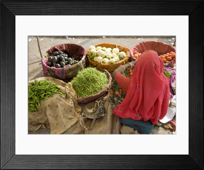 Framed Print : Vegetable Market, Tripolia Bazaar, Jaipur, Rajasthan, India Framed Print : Vegetable Market, Tripolia Bazaar, Jaipur, Rajasthan, India