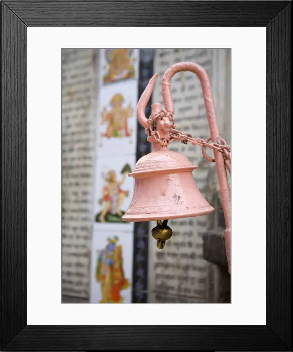 Framed Print : Hindu Temple, Agra, Uttar Pradesh, India