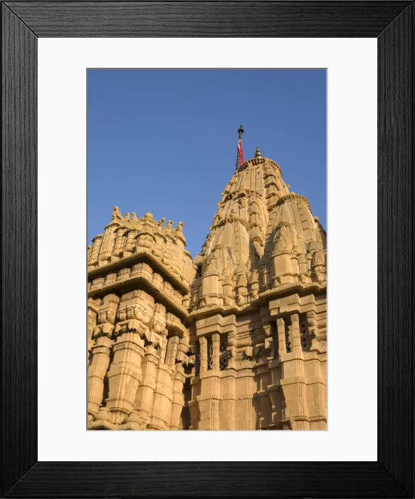Framed Print : Jain Temple, Jaisalmer, Rajasthan, India