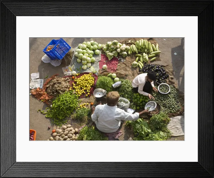 Framed Print : Vegetable Market, Tripolia Bazaar, Jaipur, Rajasthan, India Framed Print : Vegetable Market, Tripolia Bazaar, Jaipur, Rajasthan, India
