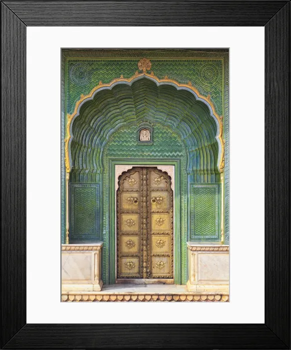 Framed Print : India, Rajasthan, Jaipur, City Palace