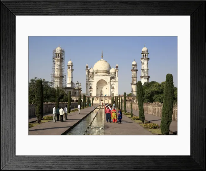 Framed Print : Bibi-ka maqbara (Poor Mans Taj), 1660-70-s, Aurangabad, Maharashtra, India Framed Print : Bibi-ka maqbara (Poor Mans Taj), 1660-70-s, Aurangabad, Maharashtra, India