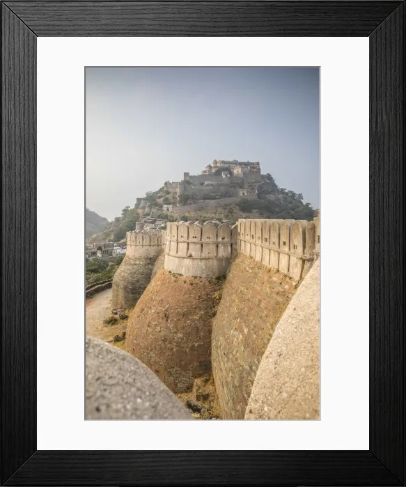 Framed Print : Kumbhalgarh fort (UNESCO World Heritage Site), Rajasthan, India Framed Print : Kumbhalgarh fort (UNESCO World Heritage Site), Rajasthan, India