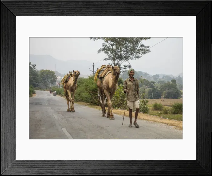 Framed Print : Road to Udaipur from Kumbhalgarh, Rajasthan, India Framed Print : Road to Udaipur from Kumbhalgarh, Rajasthan, India