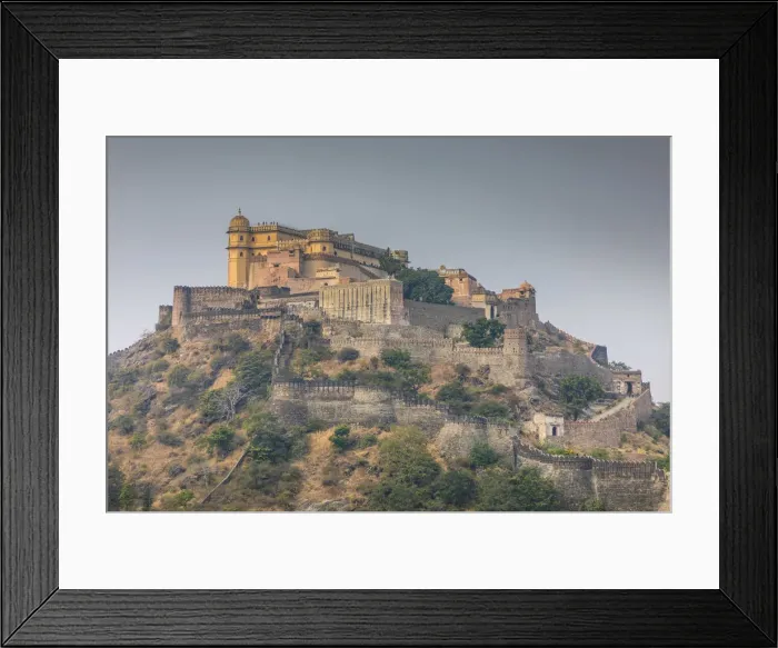Framed Print : Kumbhalgarh fort (UNESCO World Heritage Site), Rajasthan, India Framed Print : Kumbhalgarh fort (UNESCO World Heritage Site), Rajasthan, India