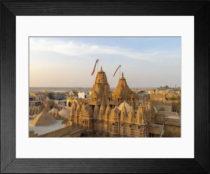 Framed Print : India, Rajasthan, Jaisalmer, Old Town Framed Print : India, Rajasthan, Jaisalmer, Old Town