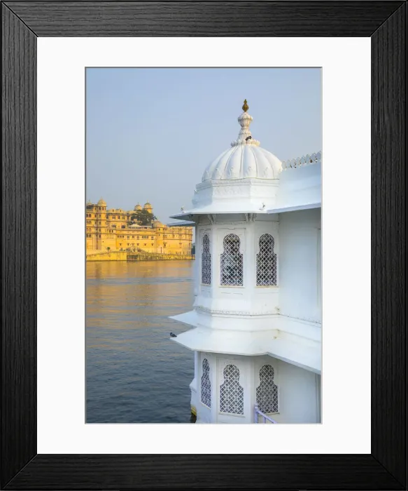 Framed Print : Taj Lake Palace & City Palace, Lake Pichola, Udaipur, Rajasthan, India Framed Print : Taj Lake Palace & City Palace, Lake Pichola, Udaipur, Rajasthan, India