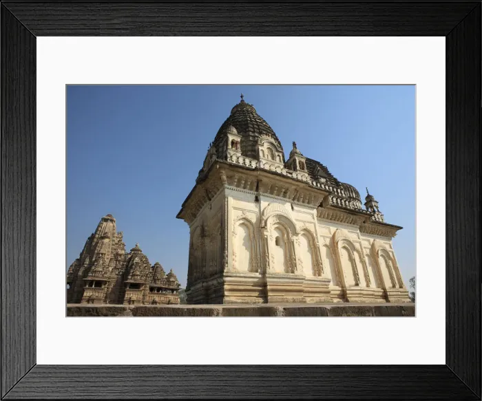 Framed Print : Visvanatha and Parvati Hindu temples, UNESCO World Heritage site, Khadjuraho, Madhya Framed Print : Visvanatha and Parvati Hindu temples, UNESCO World Heritage site, Khadjuraho, Madhya