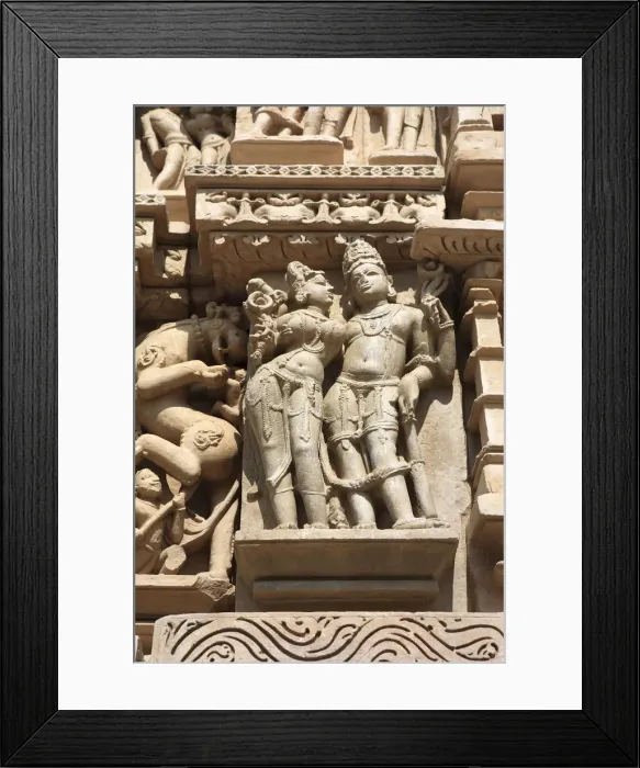 Framed Print : Sculpture of Parsvanatha, Jain temple, UNESCO World Heritage site, Khadjuraho, Madhya Framed Print : Sculpture of Parsvanatha, Jain temple, UNESCO World Heritage site, Khadjuraho, Madhya