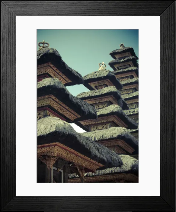 Framed Print : Indonesia, Bali, Kintamani, Pura Ulun Danau Batur Temple Framed Print : Indonesia, Bali, Kintamani, Pura Ulun Danau Batur Temple