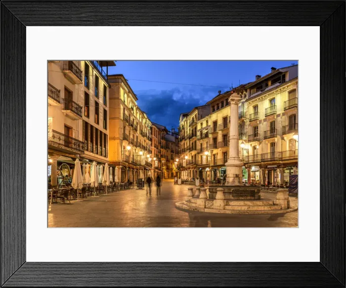 Framed Print : Plaza del Torico square, Teruel, Aragon, Spain Framed Print : Plaza del Torico square, Teruel, Aragon, Spain