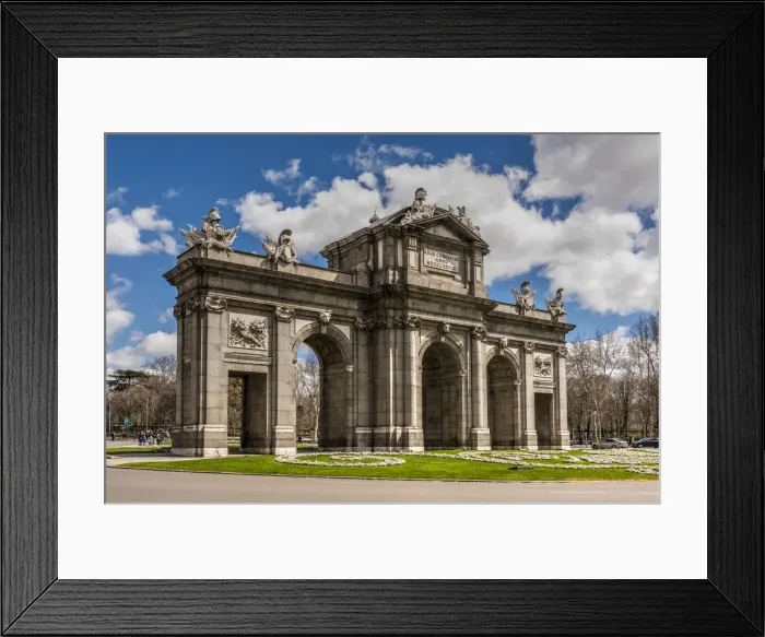 Framed Print : Puerta de Alcala (Alcala Gate), Madrid, Community of Madrid, Spain Framed Print : Puerta de Alcala (Alcala Gate), Madrid, Community of Madrid, Spain