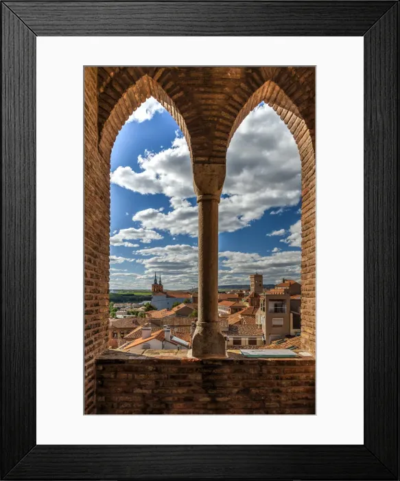 Framed Print : City skyline, Teruel, Aragon, Spain Framed Print : City skyline, Teruel, Aragon, Spain