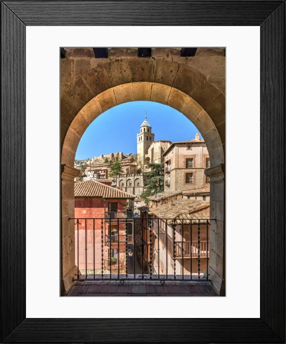 Framed Print : Albarracin, Aragon, Spain