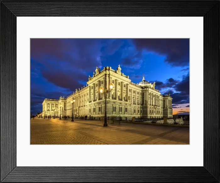 Framed Print : Royal Palace of Madrid or Palacio Real de Madrid, Madrid, Community of Madrid, Spain Framed Print : Royal Palace of Madrid or Palacio Real de Madrid, Madrid, Community of Madrid, Spain