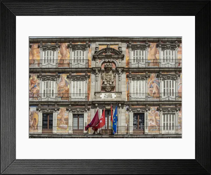 Framed Print : Casa de la Panaderia building, Plaza Mayor, Madrid, Community of Madrid, Spain Framed Print : Casa de la Panaderia building, Plaza Mayor, Madrid, Community of Madrid, Spain