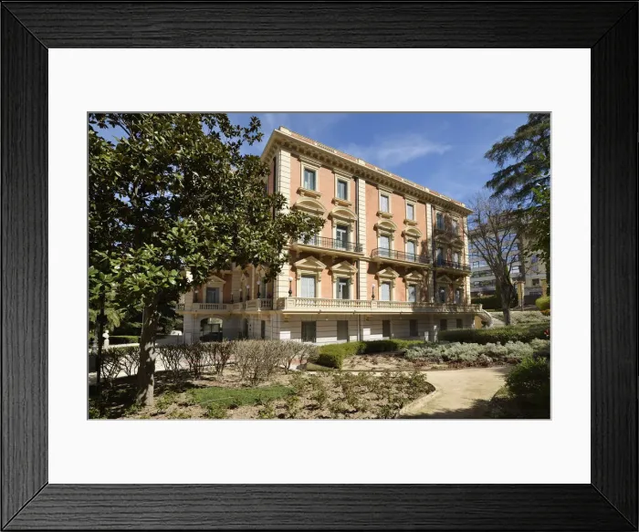 Framed Print : Lazaro Galdiano Museum and garden. Madrid, Spain Framed Print : Lazaro Galdiano Museum and garden. Madrid, Spain