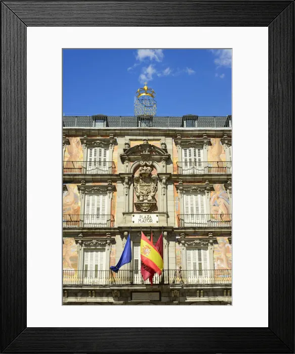 Framed Print : Plaza Mayor, Madrid. Spain Framed Print : Plaza Mayor, Madrid. Spain