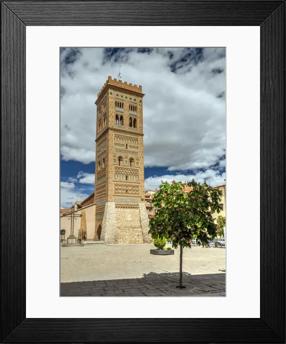 Framed Print : Torre de San Martin tower, Teruel, Aragon, Spain Framed Print : Torre de San Martin tower, Teruel, Aragon, Spain