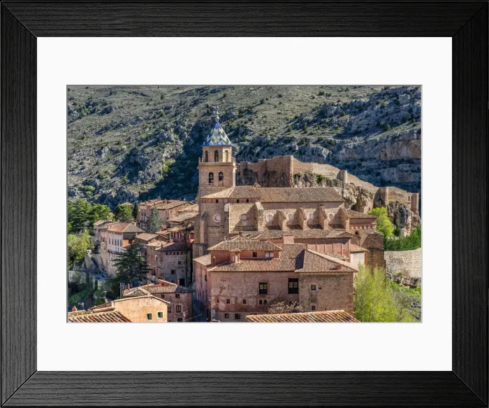 Framed Print : Cathedral, Albarracin, Aragon, Spain Framed Print : Cathedral, Albarracin, Aragon, Spain