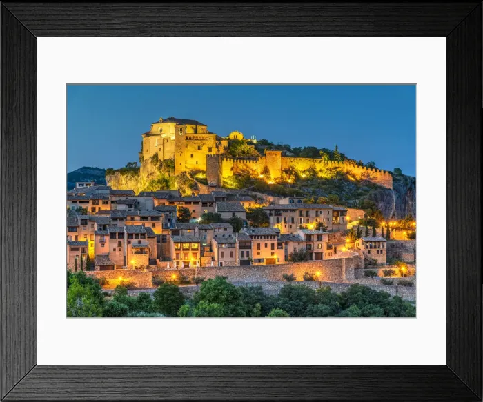 Framed Print : Alquezar, Aragon, Spain Framed Print : Alquezar, Aragon, Spain