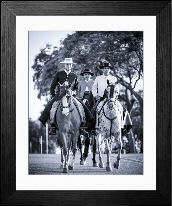 Framed Print : 3 Horsemen, Feira de Cordoba, Cordoba, Andalucia, Spain Framed Print : 3 Horsemen, Feira de Cordoba, Cordoba, Andalucia, Spain