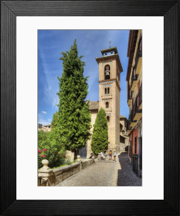 Framed Print : Iglesia Santa Ana, Granada, Andalusia, Spain Framed Print : Iglesia Santa Ana, Granada, Andalusia, Spain