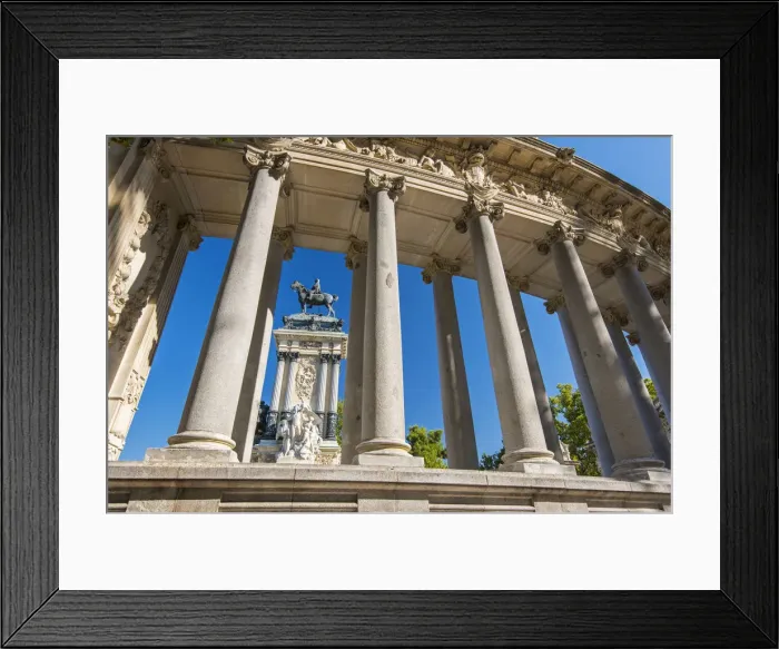 Framed Print : Monument to Alfonso XII, Buen Retiro Park, Madrid, Comunidad de Madrid, Spain Framed Print : Monument to Alfonso XII, Buen Retiro Park, Madrid, Comunidad de Madrid, Spain