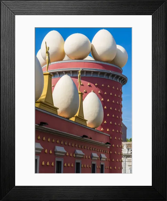 Framed Print : Dali Museum building, Figueres, Catalonia, Spain Framed Print : Dali Museum building, Figueres, Catalonia, Spain