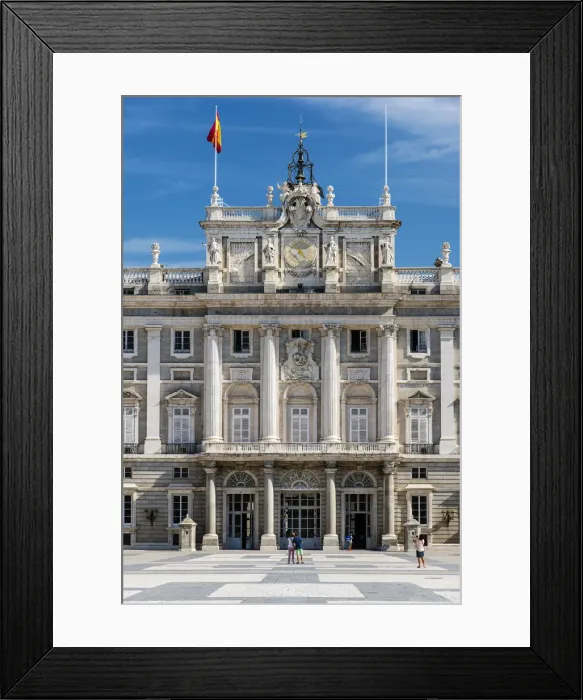 Framed Print : Palacio Real or Royal Palace, Madrid, Comunidad de Madrid, Spain Framed Print : Palacio Real or Royal Palace, Madrid, Comunidad de Madrid, Spain