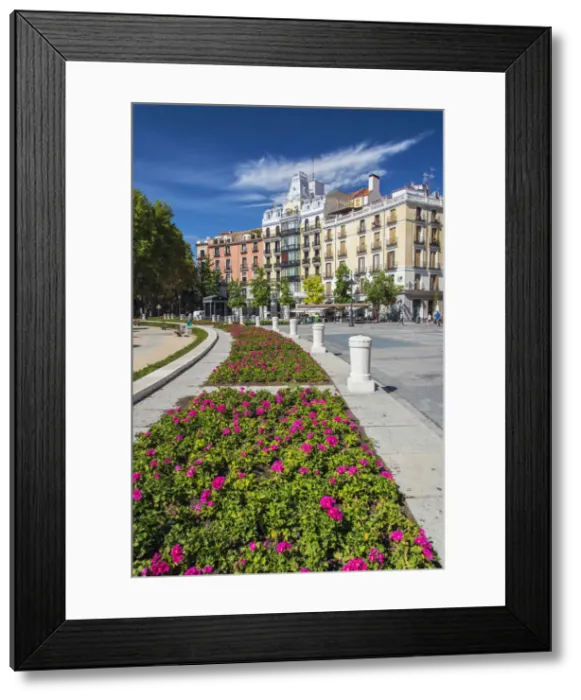 Framed Print : Historical buildings in Plaza de Oriente, Madrid, Comunidad de Madrid, Spain Framed Print : Historical buildings in Plaza de Oriente, Madrid, Comunidad de Madrid, Spain