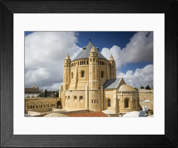 Framed Print : Israel, Jerusalem, Mt Zion, Church and Monastery of the Dormition Framed Print : Israel, Jerusalem, Mt Zion, Church and Monastery of the Dormition