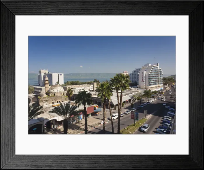 Framed Print : Israel, The Galilee, Tiberias, HaBanin Street and Leonardo Club Hotel Framed Print : Israel, The Galilee, Tiberias, HaBanin Street and Leonardo Club Hotel