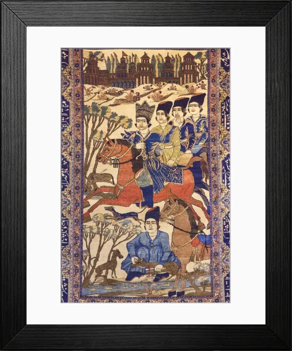 Framed Print : Iran, Tehran, Laleh Park, Carpet Museum of Iran, traditional Iranian carpet detail Framed Print : Iran, Tehran, Laleh Park, Carpet Museum of Iran, traditional Iranian carpet detail