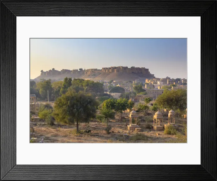 Framed Print : India, Rajasthan, Jaisalmer, Jaisalmer Fort Framed Print : India, Rajasthan, Jaisalmer, Jaisalmer Fort