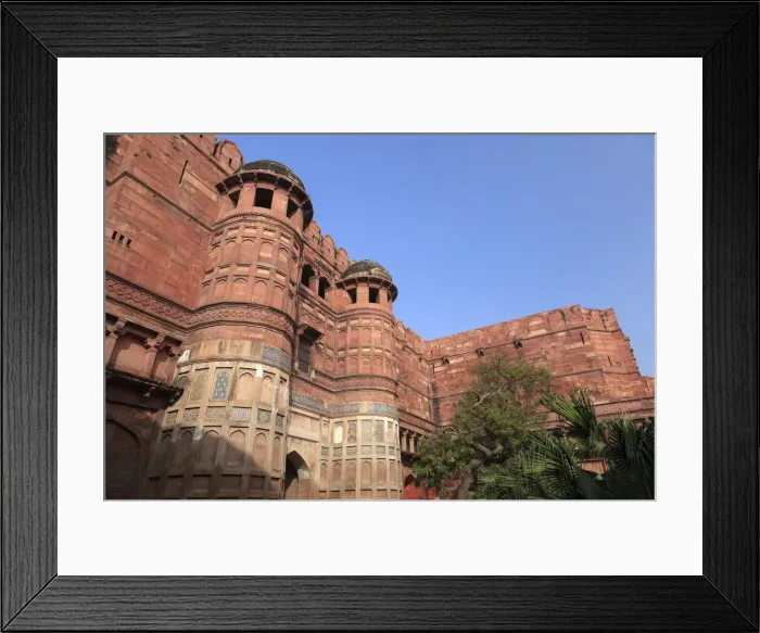 Framed Print : India, Uttar Pradesh, Agra, Agra Fort