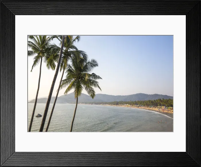 Framed Print : India, Goa, Palolem Beach Framed Print : India, Goa, Palolem Beach
