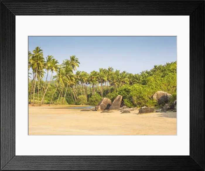 Framed Print : India, Goa, Agonda Beach Framed Print : India, Goa, Agonda Beach