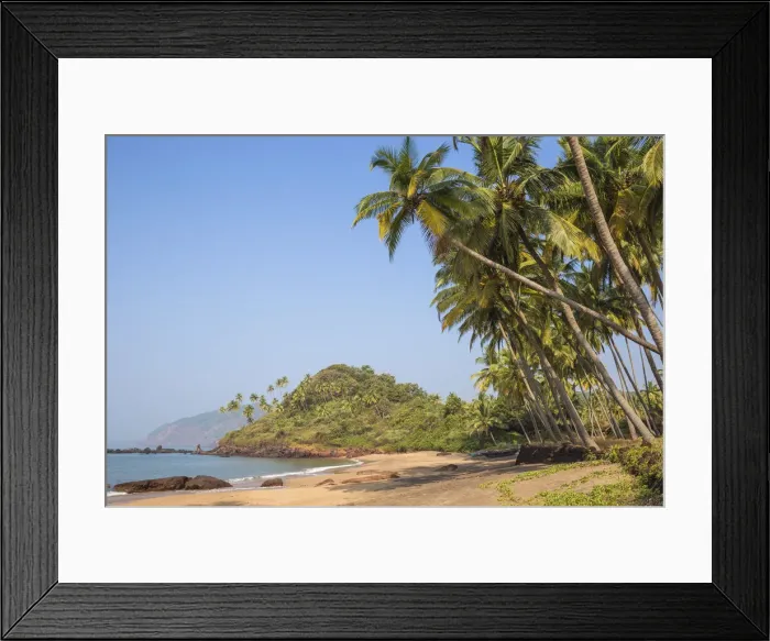 Framed Print : India, Goa, Cola beach